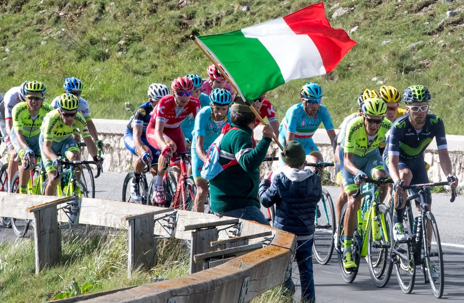 In cycling, fans get up close to the riders. Just don't get too close.