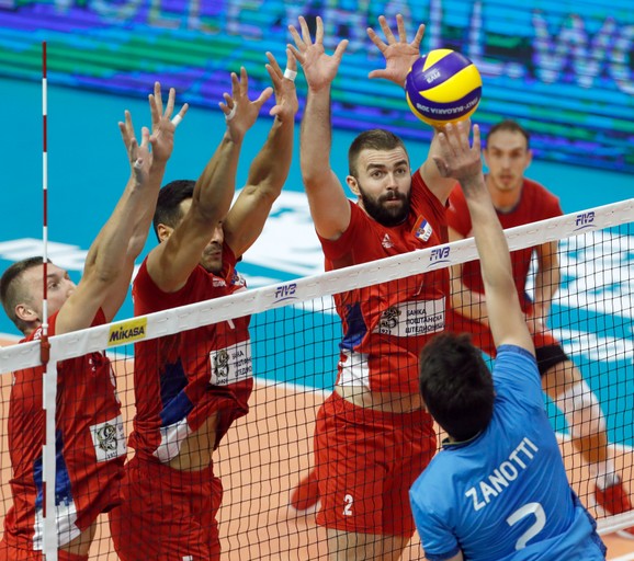 Detalj sa meča Srbija - Argentina