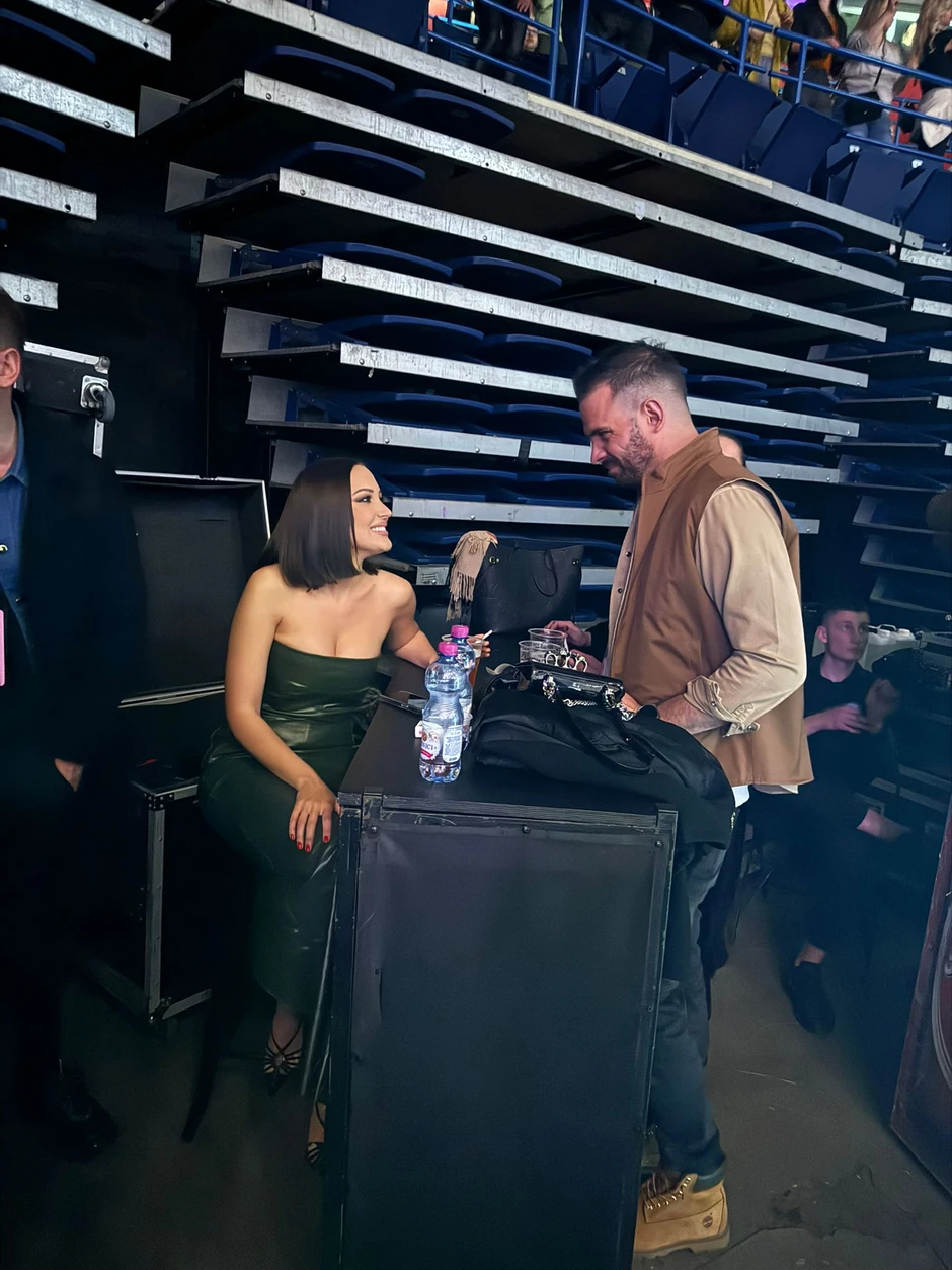 Aleksandra Prijović i Filip Živojinović