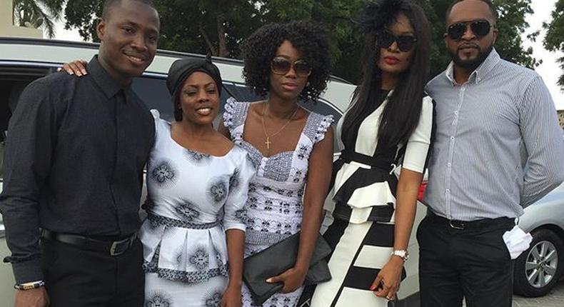 Sandra Ankobiah, Benny Blanco,Ama K Abebrese, Martin Asiedu-Dartey and Nana Aba Anamoah 