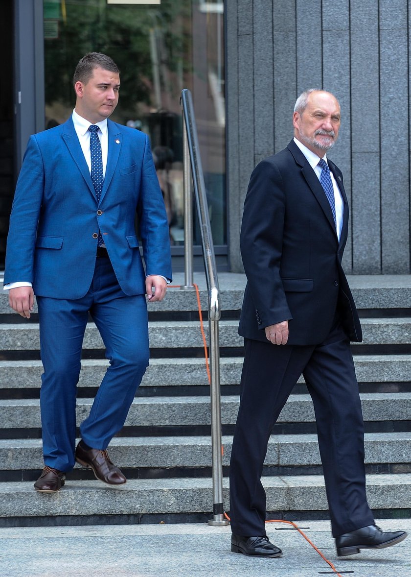 Antoni Macierewicz i Bartłomiej Misiewicz