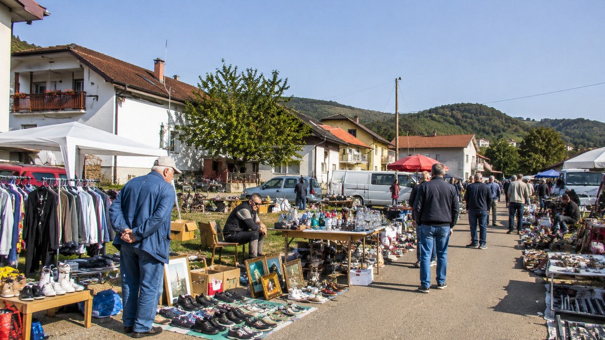 Buvljak - ilustracija