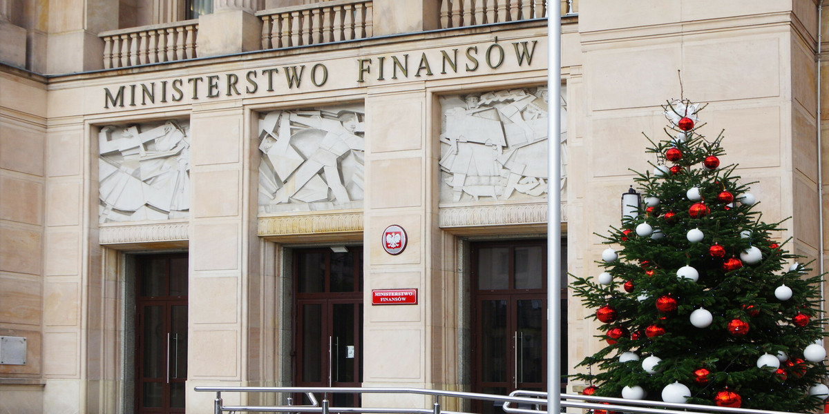 Siedziba Ministerstwa Finansów w Warszawie.
