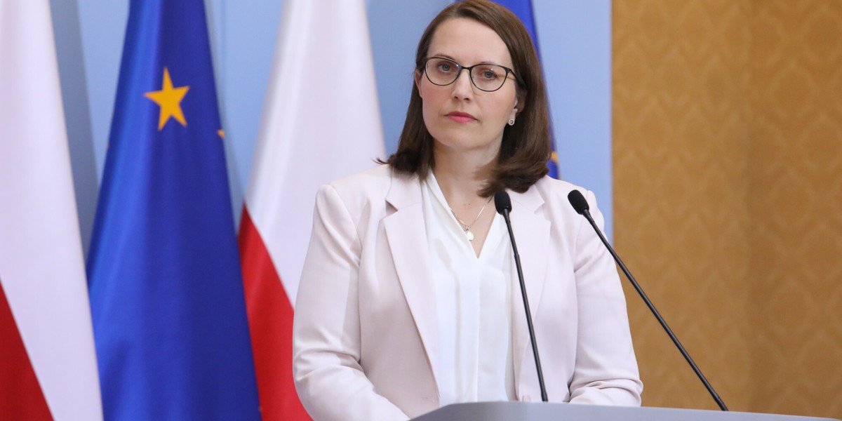 Minister finansów Magdalena Rzeczkowska