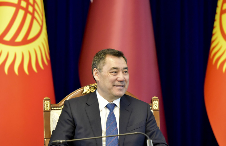 Prezydent Kirgistanu Sadyr Dżaparow, 2023 r.