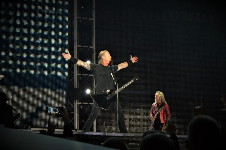 James Hetfield. Koncert zespołu Metallica 21.08.2019