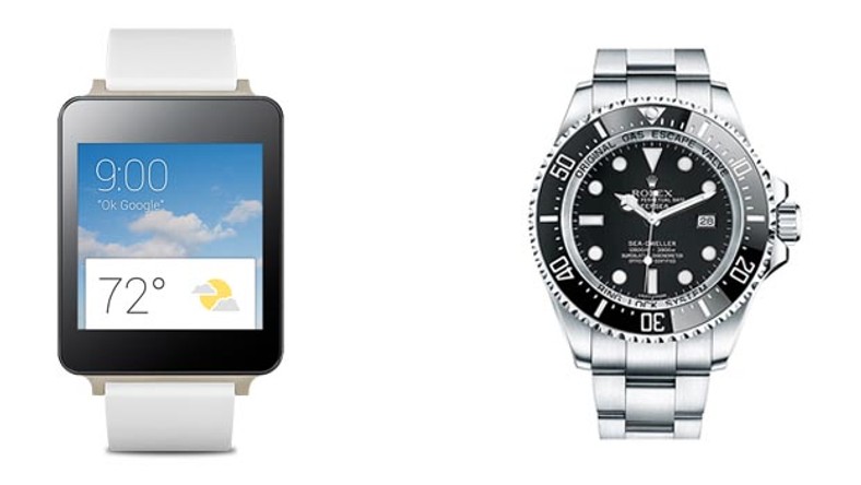 rolex futura smartwatch