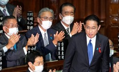 Fumio Kishida został nowym premierem Japonii