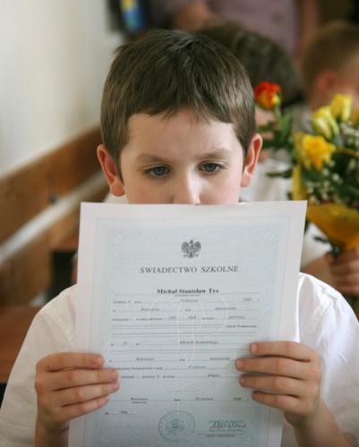 ...bo skończył się rok szkolny