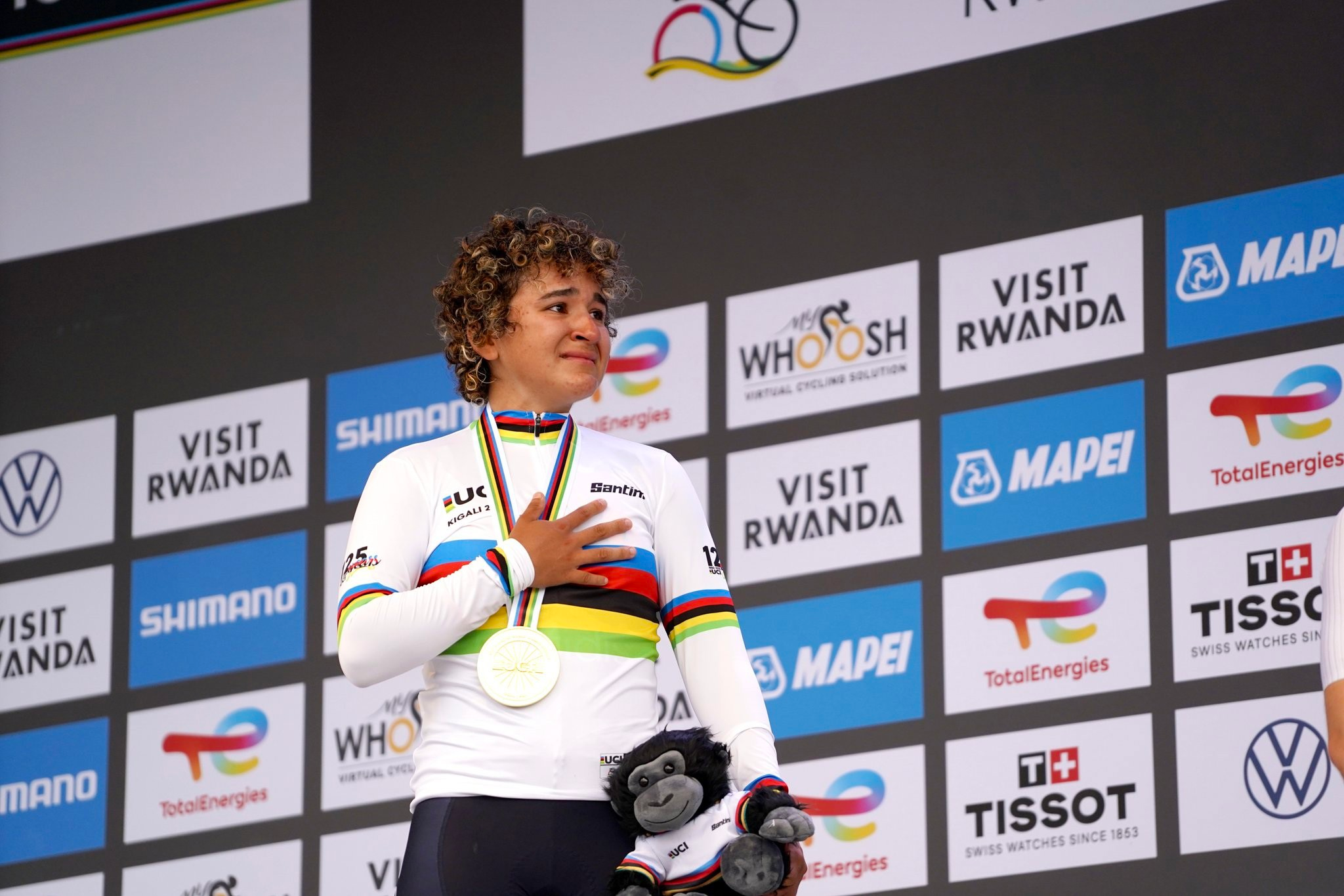 Paula Ostiz hace historia: Campeona mundo júnior ciclismo
