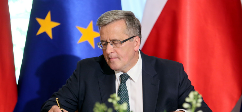 Komorowski wyprowadza się z Belwederu. Wynajmie mieszkanie w państwowej willi