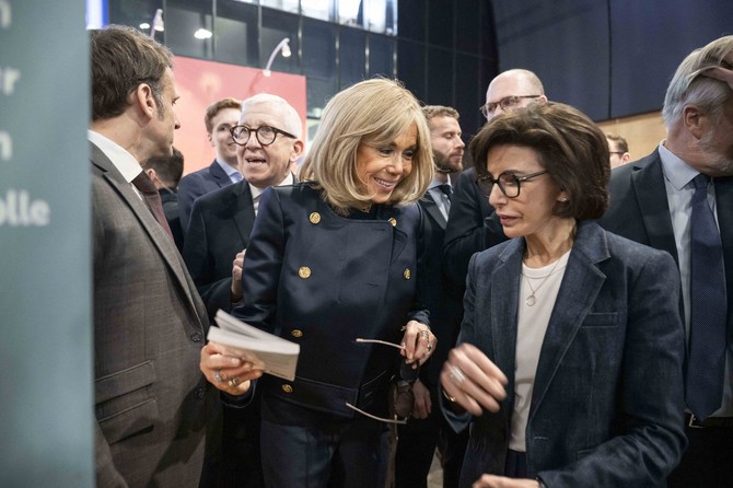 Brižit Makron na Festivalu knjiga 