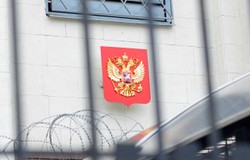 Ambasada Rosji w Kijowie opuściła rosyjską flagę państwową