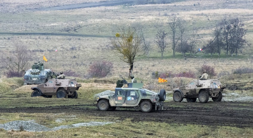 NATO vežbe u Činkuu, Rumunija, 12. novembra