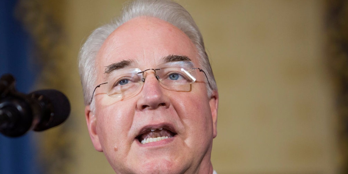 5 members of Congress are calling on Tom Price to resign over private flights