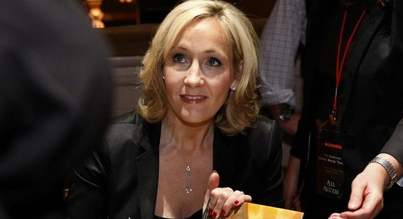 J.K. Rowling had struggled through poverty before winning a £1,500 publishing deal with Bloomsbury to print 1,000 copies of Harry Potter and the Philosopher's Stone