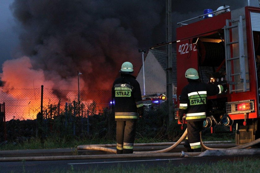 Wielki pożar pod Opolem