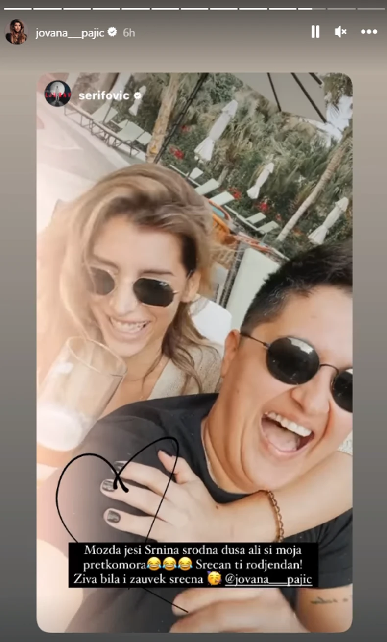 Marijina čestitala Jovani rođendan