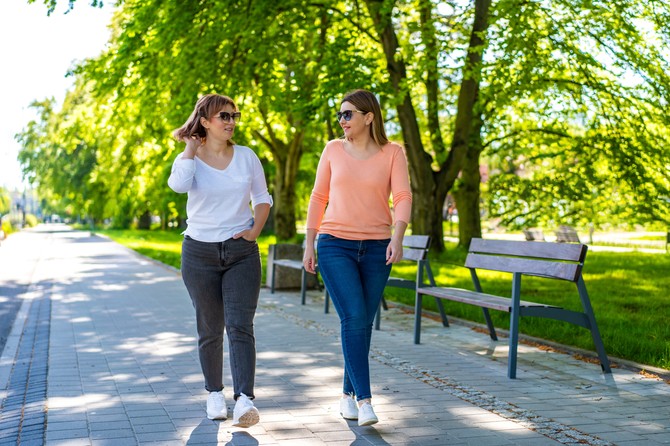 Fizička aktivnost u trajanju od 45 do 60 minut, kao i boravak na suncu, važni su za zdrav život