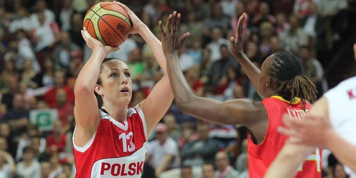 Ta czwarta kwarta... Druga porażka Polek na Eurobaskecie. Polki przegrały na mistrzostwach Europy z Hiszpankami