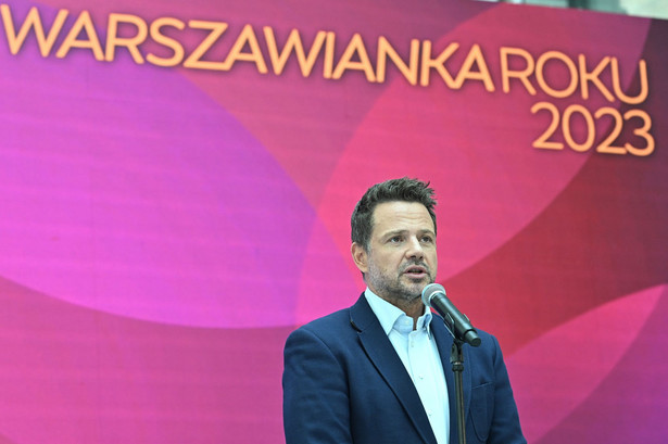 Prezydent Warszawy Rafał Trzaskowski