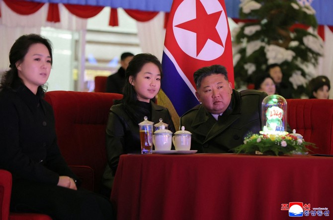 Kim Džong Una sa suprugom i ćerkom