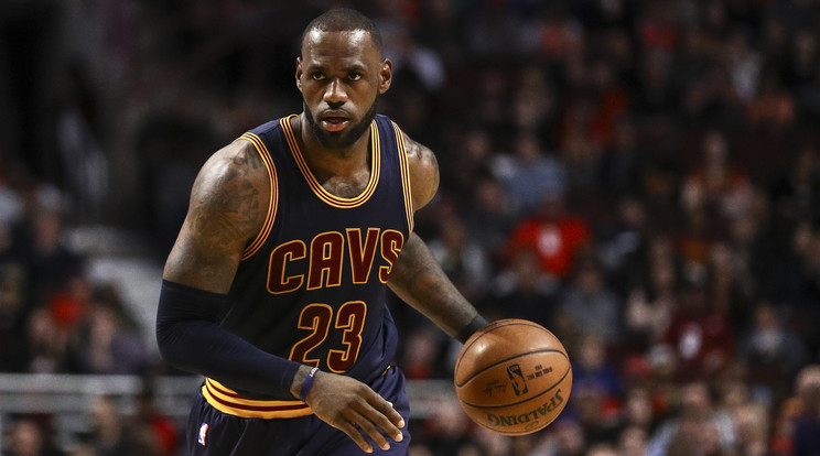 Lebron James is kivette a részét a sikerből /Fotó: AFP