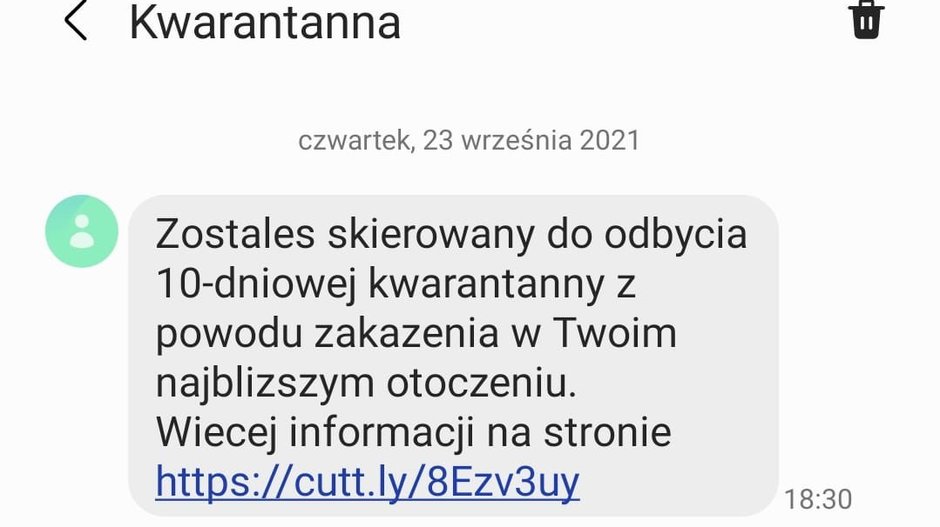 Takie SMS-y to oszustwo