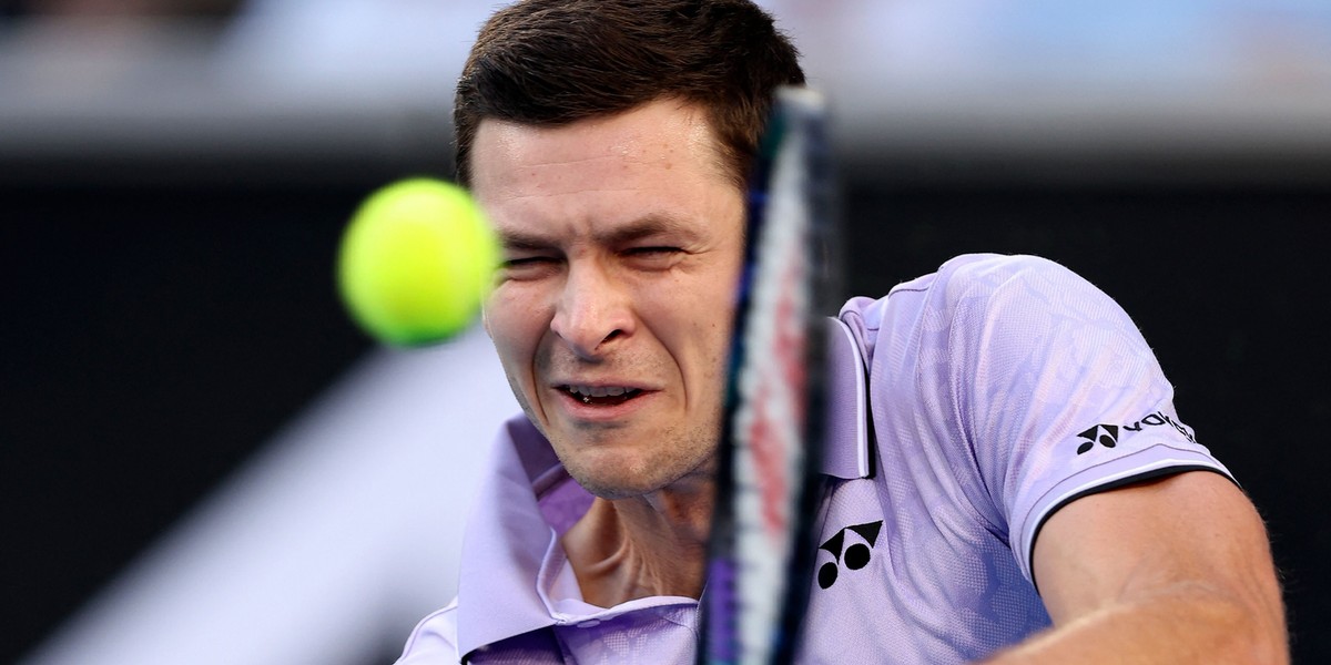 Hubert Hurkacz odpadł z Australian Open.