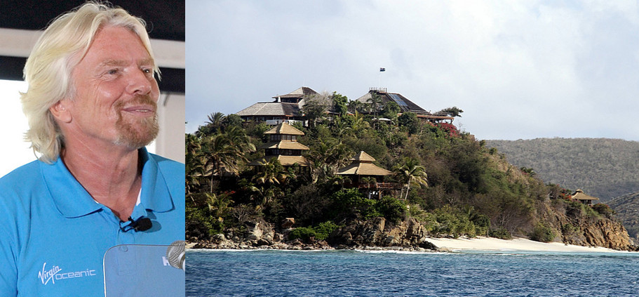 Richard Branson - Necker Island