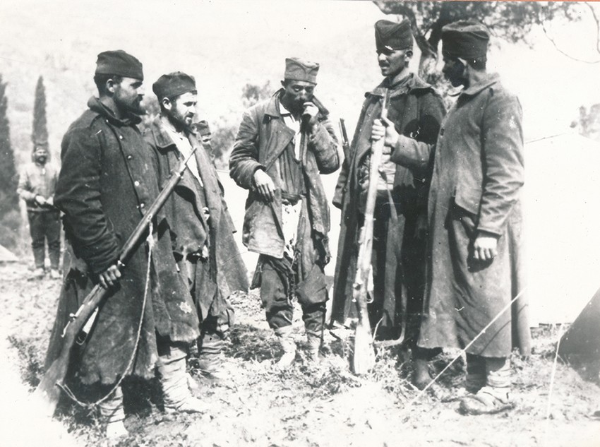 Dragiša Stojadinović, Kakvi smo stigli na Krf, 1916, Vojni muzej, Beograd