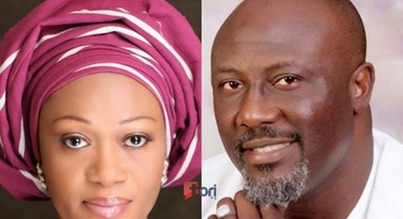 Dino Melaye and Remi Tinubu