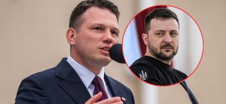 Sławomir Mentzen chce odebrać order Zełenskiemu. "Obrażał Polskę i Polaków"