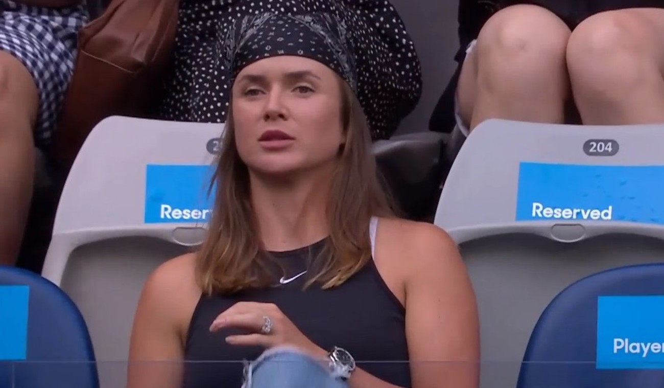 Элина Свитолина с негром на яхте