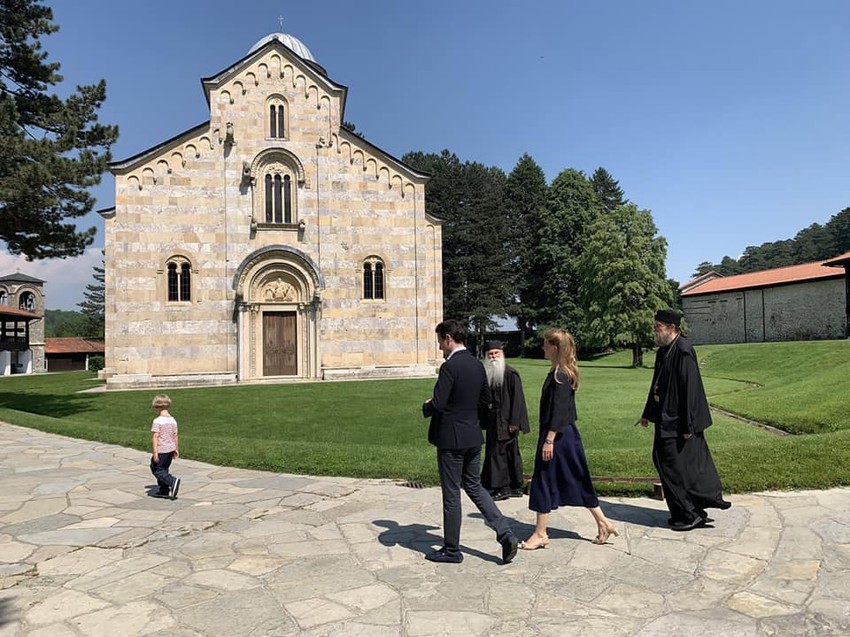 Karađorđevići u Dečanima