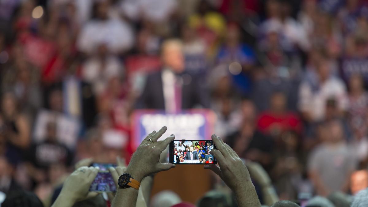 Donald J. Trump for President Rally in Everett, Washington.