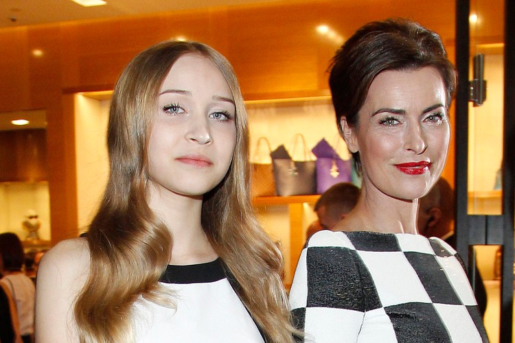 Danuta Stenka z córką Wiktorią