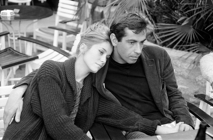 Roger Vadim i Catherine Deneuve w 1962 r.