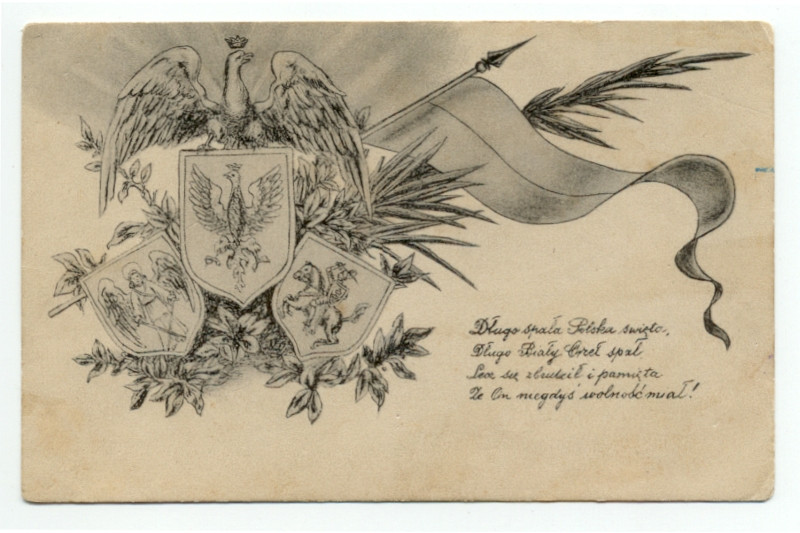  Karta pocztowa z 1904 roku 