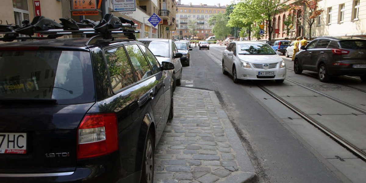 zwężają ulice w centrum miasta