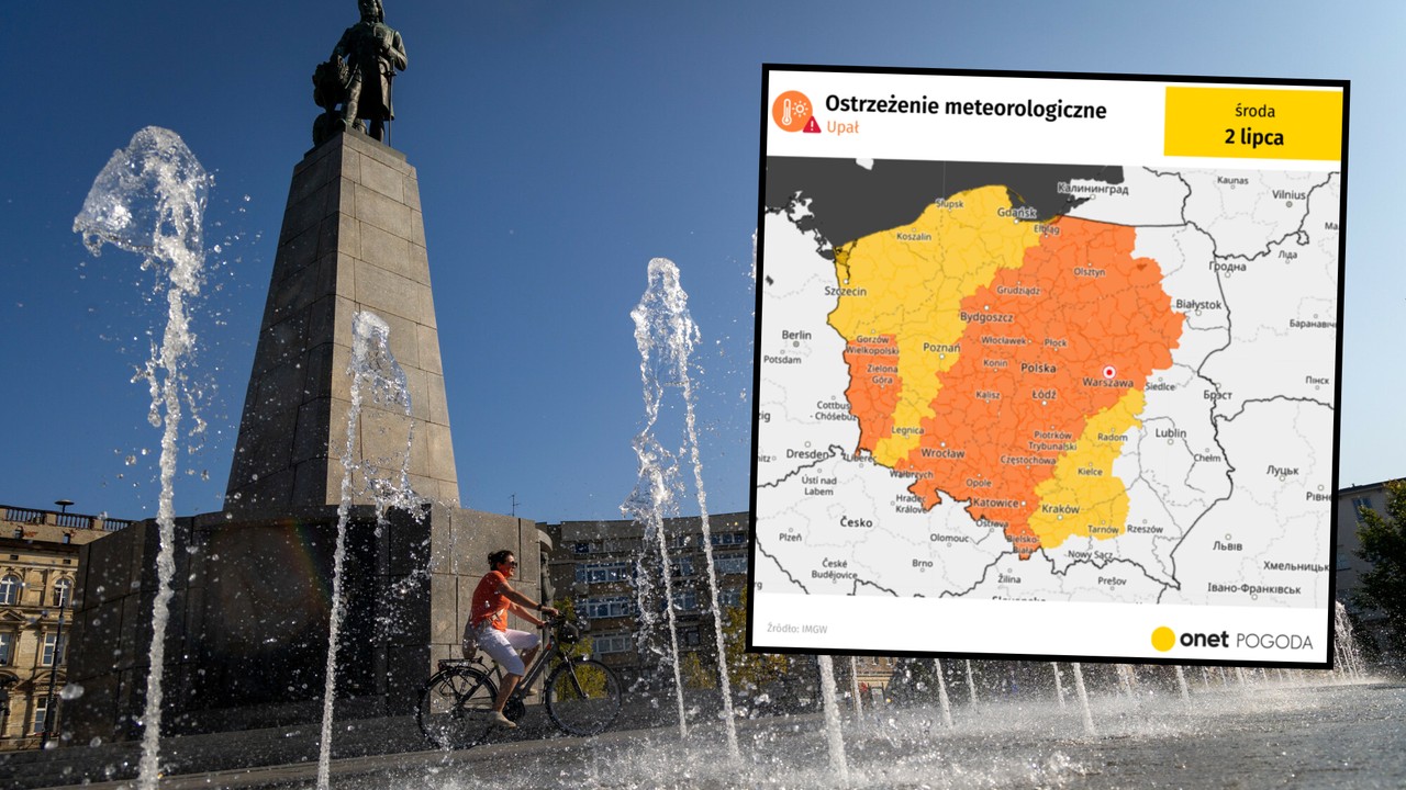 Rozpoczyna się apogeum fali upałów. Będzie aż 37 st. C. IMGW bije na alarm [MAPY]