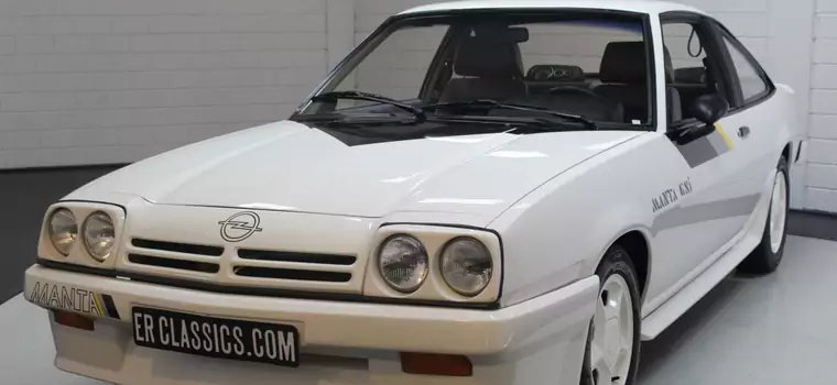 Opel Manta GSi – jak nowy za niecałe 23 tys. euro