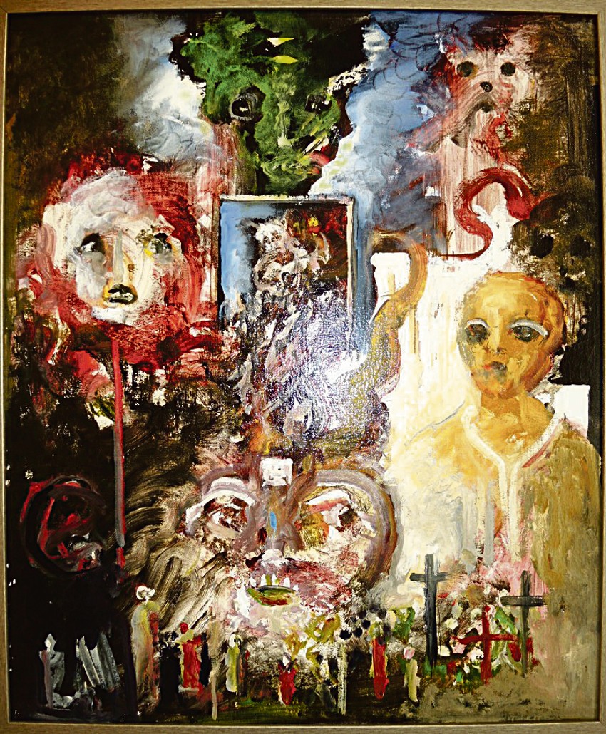 Ljuba Popovic - poslednja slika, Moderna galerija, Valjevo