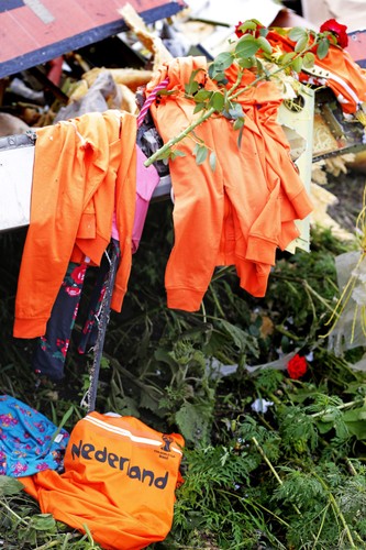 Miejsce katastrofy samolotu Malaysia Airlines lot MH17