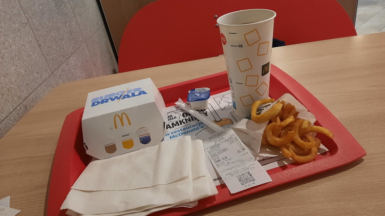 Burger Drwala w McDonald's