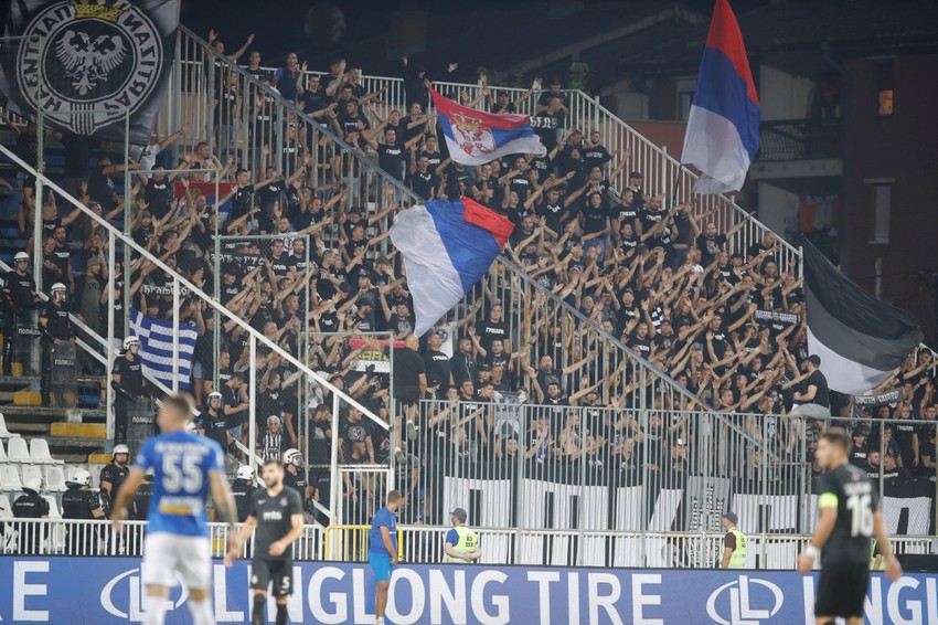 Meč Novi Pazar - Partizan