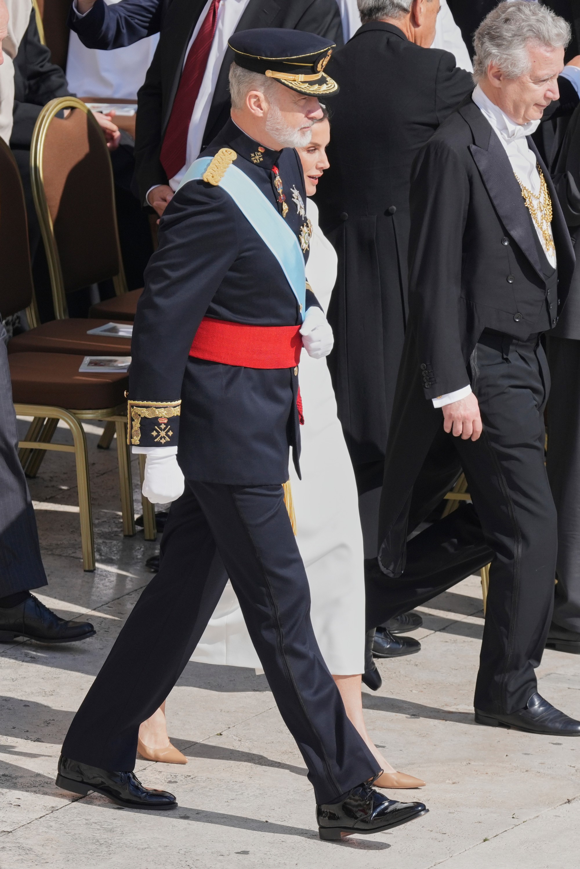 Inauguračná omša pápeža Leva XIV.: Španielsky kráľ Filip VI. a kráľovná Letizia.