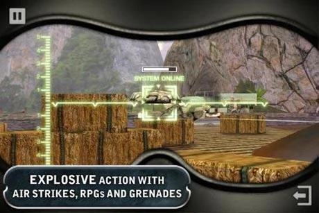 Screen z gry "Battlefield: Bad Company 2" (iPhone)