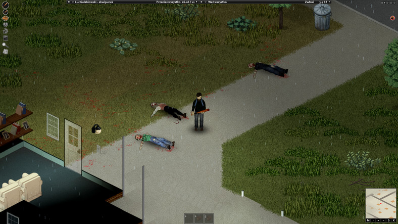 Project Zomboid - screenshot z gry (wersja na PC)