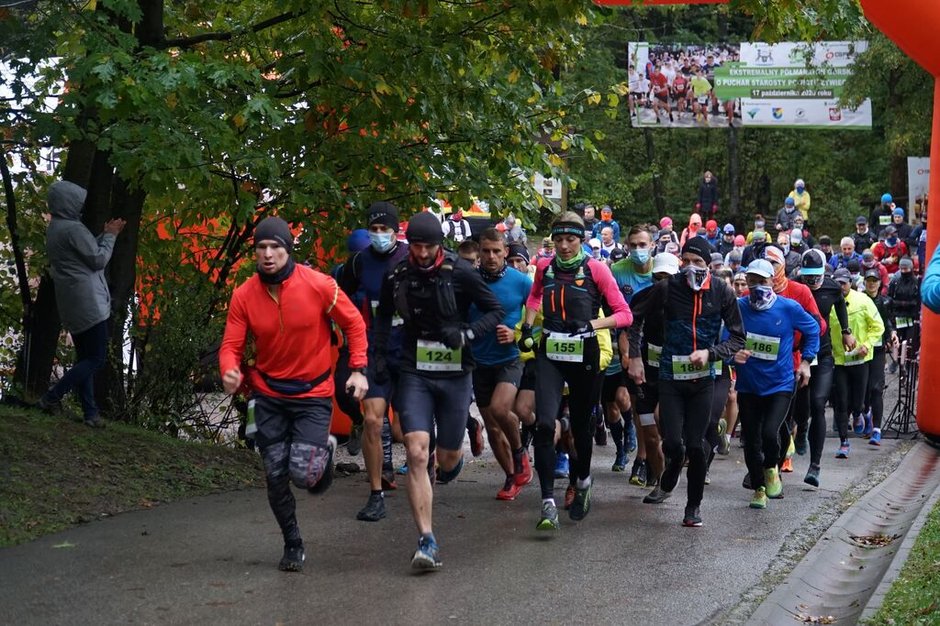 Nieustraszeni pobiegli w Ekstremalnym Półmaratonie